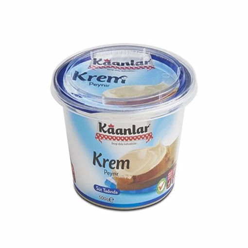Kaanlar Krem Peynir 500 Gr resmi
