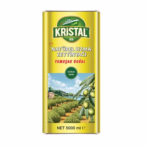 Kristal Yumuşak Sızma Zeytinyağı 5 Lt resmi
