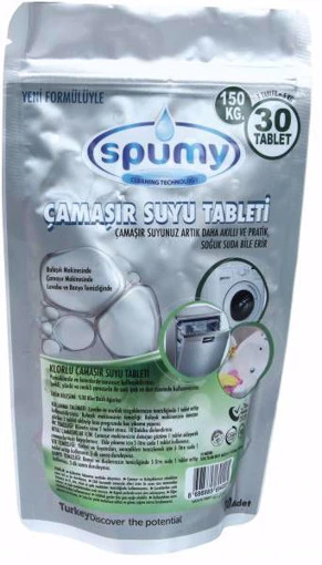 Spumy Çamaşır Suyu Tableti 30lu Paket resmi