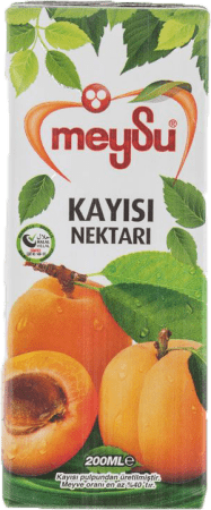 Meysu Kayısı Nektarı Karton Kutu 200 Ml resmi