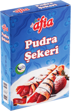 Afia Pudra Şekeri 125 Gr için ayrıntıları göster Afia Pudra Şekeri 125 Gr resmi