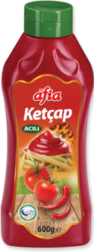 Afia Acılı Ketçap 600 Gr resmi