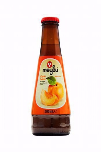 Meysu Nostalji Kayısı Nektarı Cam 200 Ml resmi
