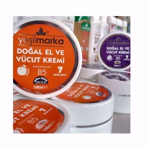 Yeşilmarka El Ve Vücut Kremi Şeftali 100 Ml resmi