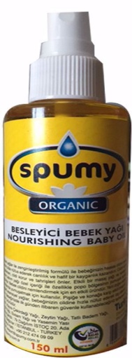 Spumy Bebek Bakım Yağı 150 ml resmi
