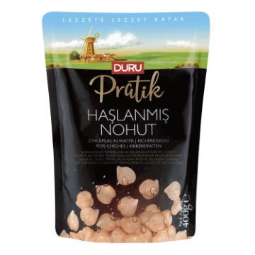 Duru Pratik Haşlanmış Nohut 400 Gr için ayrıntıları göster Duru Pratik Haşlanmış Nohut 400 Gr resmi