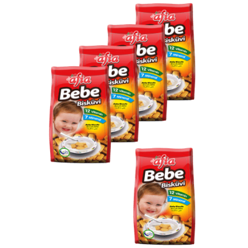 [Kutu] Afia Bebe Bisküvisi 150 Gr (12'li Paket) resmi