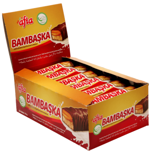 [Kutu] Afia Bambaşka Sütlü Çikolata 40 Gr (24 Adet) resmi