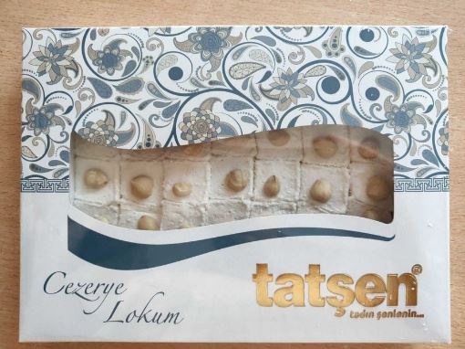 Tatşen Fındıklı Sultan Lokum 500 Gr resmi