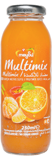 Meysu Multimix %100 Karışık Meyve Suyu 250 Ml resmi