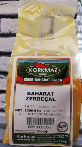 Korkmaz Ömer Zerdeçal 250 Gr resmi