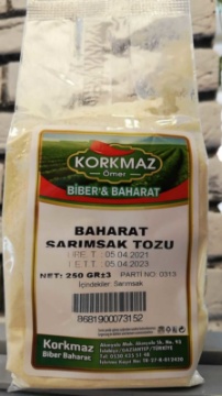 Korkmaz Ömer Sarımsak Tozu 250 Gr için ayrıntıları göster Korkmaz Ömer Sarımsak Tozu 250 Gr resmi