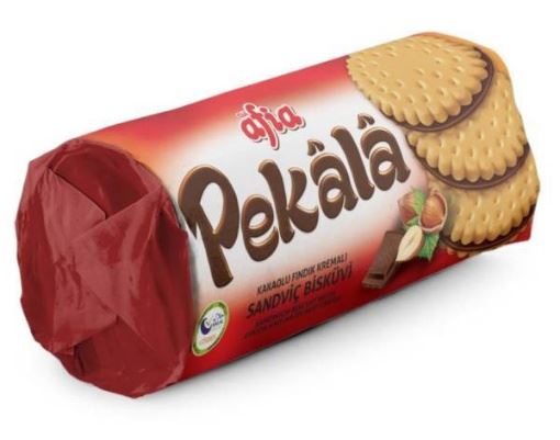 Afia Pekala Kakaolu Fındık Kremalı Sandviç Bisküvi 200 Gr resmi