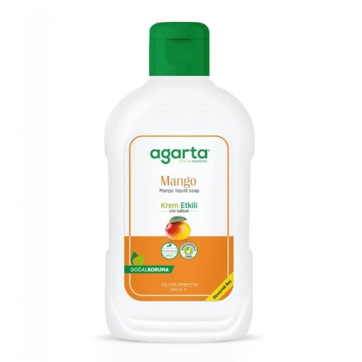 Agarta Doğal Mango Sıvı Sabun 1500 Ml resmi