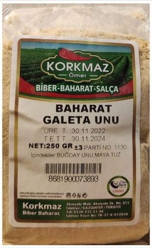 Korkmaz Ömer Galeta Unu 250 Gr resmi