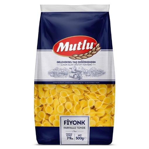 Mutlu Fiyonk Makarna 500 Gr resmi