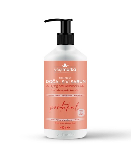 Yeşilmarka Arındırıcı Doğal Sıvı Sabun Portakal 400 Ml resmi