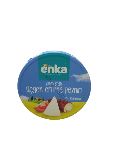 Enka Üçgen Yarım Yağlı Eritme Peyniri 100 Gr resmi