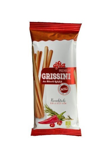 Afia Grissini Acı Biberli Kekikli 60 Gr resmi