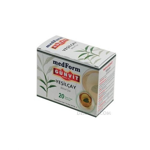 Günvit Yeşil Çay 35 Gr 20 Süzen Poşet resmi