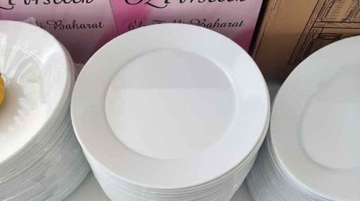 Özgül Melamin Servis Tabağı 26 Cm resmi