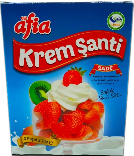 Afia Krem Şanti Sade 75 Gr (3'lü Paket) resmi