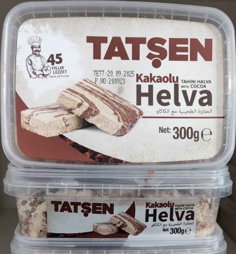 Tatşen Kakaolu Tahin Helvası 300 Gr resmi