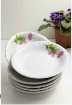 Porland Lâl Yemek Tabak Orta 17 Cm (6'lı Paket) resmi