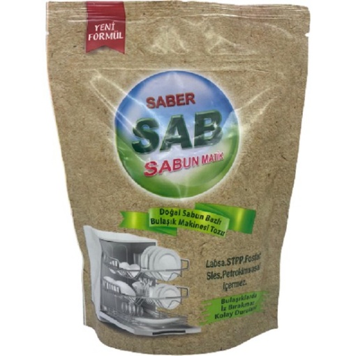 SAB Bulaşık Makinesi Tozu 600 Gr resmi