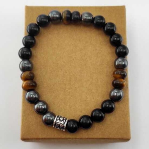 Oniks Taşlı Doğal Taş Bileklik resmi