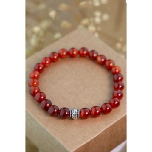 Doğal Akik Taşı Bileklik resmi