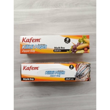 Buzdolabı Poşeti Büyük Kilitli (8'li Paket) için ayrıntıları göster Buzdolabı Poşeti Büyük Kilitli (8'li Paket) resmi