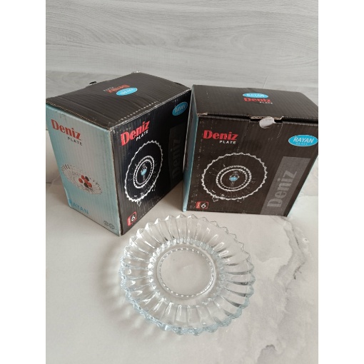 Rayan Deniz Çay Tabak (6'lı Paket) resmi