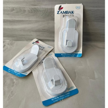 Zambak Tekli Yapışkanlı Askı için ayrıntıları göster Zambak Tekli Yapışkanlı Askı resmi