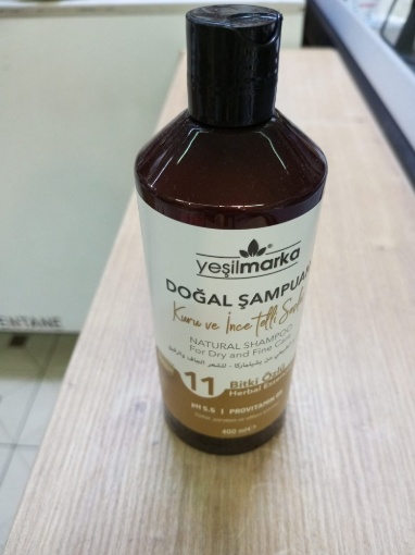 Yeşilmarka Kuru Ve İnce Telli Saçlar İçin Şampuan 400 Ml resmi