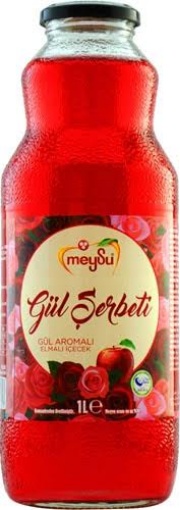 Meysu Gül Şerbeti 1 Lt resmi