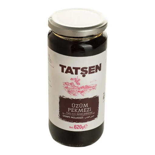 Tatşen Üzüm Pekmezi Cam 620 Gr resmi