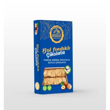 Milat Bol Fındıklı Çikolata 60 Gr için ayrıntıları göster Milat Bol Fındıklı Çikolata 60 Gr resmi