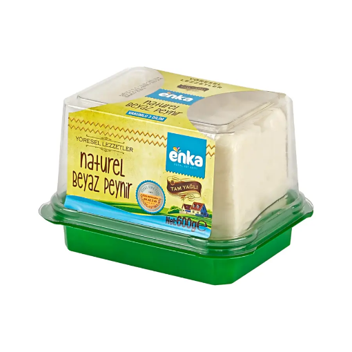 Enka Natural Dilimli Beyaz Peynir 600 Gr resmi