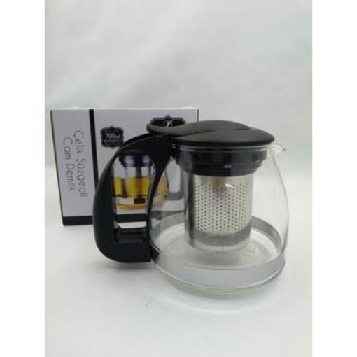 Yakut Cam Demlik 900 Ml resmi