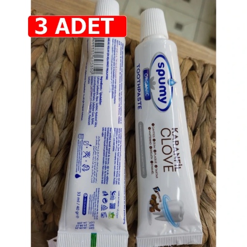 [Kampanya] Spumy Karanfilli Diş Macunu 33 Ml  (3 Adet) resmi