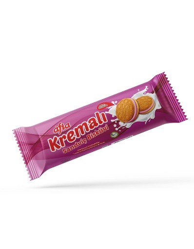 Afia Çilek Kremalı Bisküvi 60 Gr resmi
