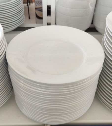 Özgül Melamin Pasta Tabak 19 Cm resmi