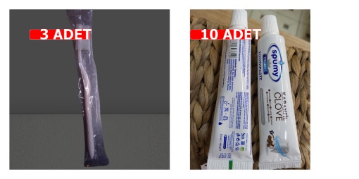 [Kampanya] Spumy Karanfilli Diş Macunu 33 Ml  (10 Adet) + Spumy Tekli Diş Fırçası (Orta Sert) Kapaklı  (3 Adet) resmi