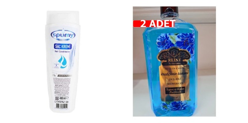 [Kampanya] Reine Duş Jeli Mavi 750 Ml  (2 Adet) + Spumy Yıpranmış Saçlar İçin Saç Kremi 400 ml resmi