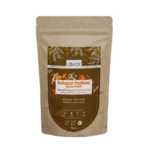 Libade Baharat Patikası Zencefilli Tarçınlı Oolong Çayı 100 Gr resmi