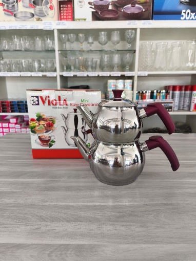 Viola Mini Boy Çaydanlık (12 Bardak) resmi