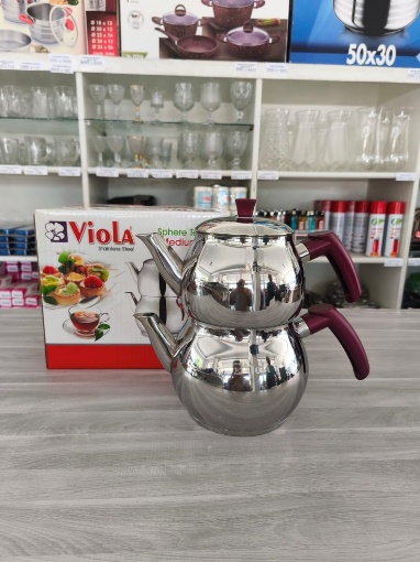 Viola Aile Boy Çaydanlık (27 Bardak) resmi