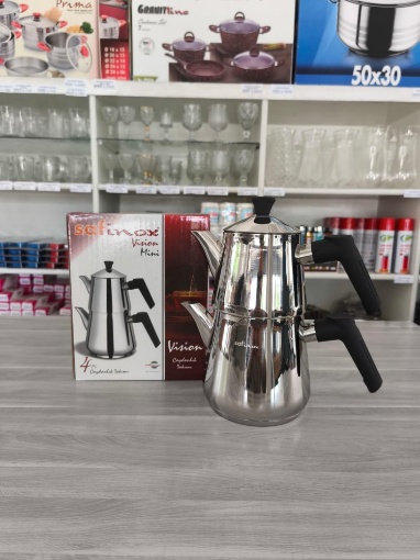 Safinox Vision Küçük Boy Çaydanlık (12 Bardak) resmi