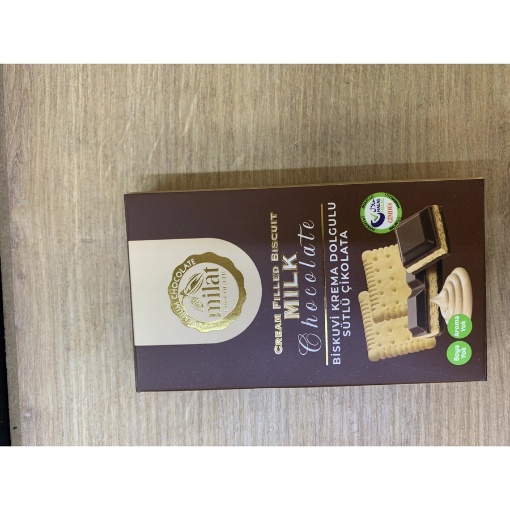 Milat Biskuvi Krema Dolgulu Sütlü Çikolata 60 Gr resmi